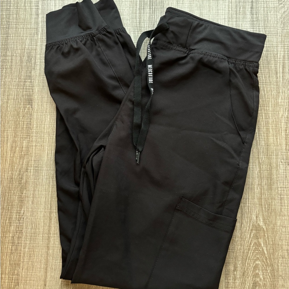 Med Couture Black scrub pant